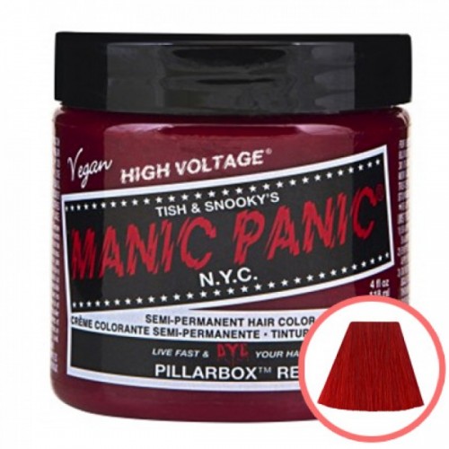 MANIC PANIC HIGH VOLTAGE CLASSIC CREAM FORMULAR HAIR COLOR (24 PILLARBOX RED)